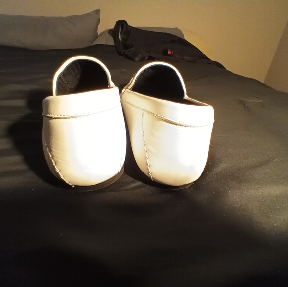 White Versace Men\'s leather loafer size 10 main image 4